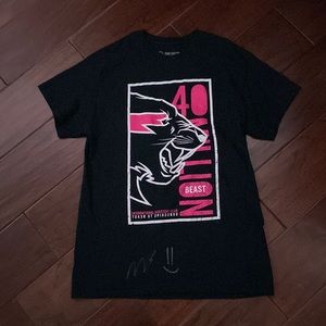 black mr. beast shirt